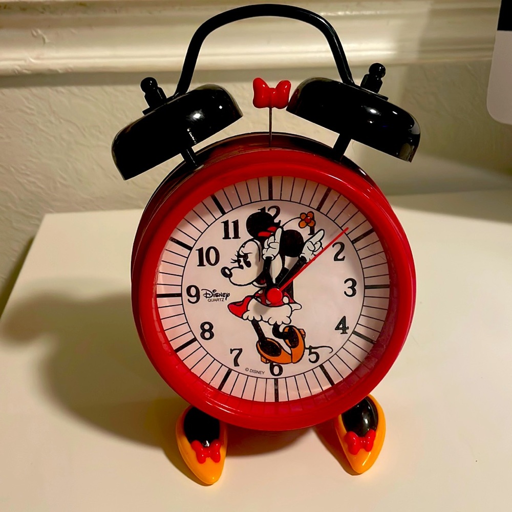 Disney Mini Mouse Alarm Clcok